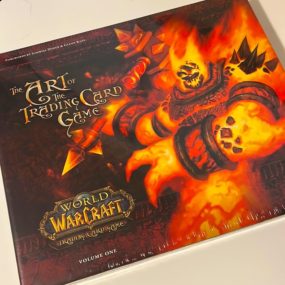 World of WarCraft Book THE ART OF THE TRADING GAME 👹 BRAND NEW in plastic wrap
